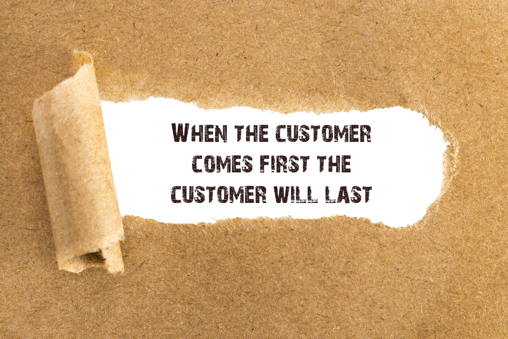 put your customer first put your customer first